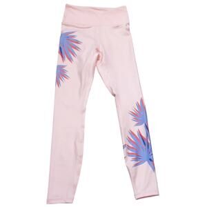 WILDFOX *NWT* Crystal Rose Leggings Size XS High Waisted Pink/Purple Athleisure